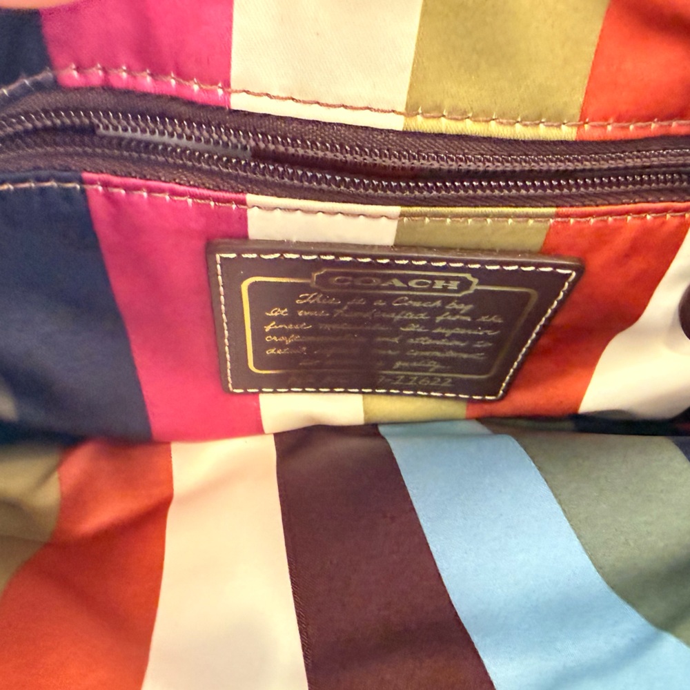 Rare Vintage Coach 11622 Legacy 65th Anniversary Shoulder Bag – Chain Straps - Picture 5 of 16